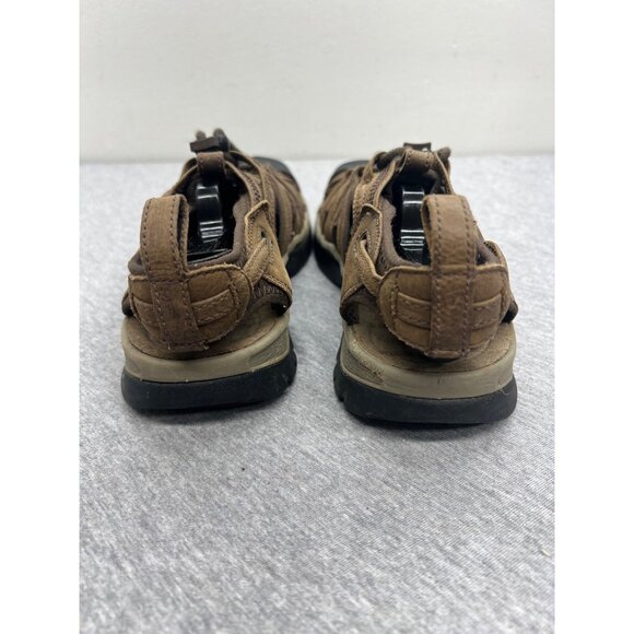 Keen Brown Leather Strappy Hiking Sandals Mens Size 8.5 Outdoor Durable Toe Prot main image 5